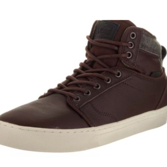 vans alomar brown leather